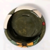 Gorgeous Signed Handpainted Ceramic Low-Profile Pot by Local Niagara Artist Patricia Golding Paquin 5.8" x 2" Tall - 4