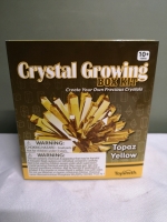 New Toysmith Topaz Yellow Crystal Growing Kit - for ages 10+