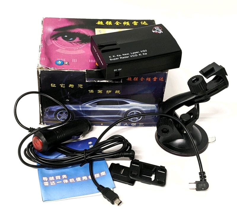 X. K. Ka. New Laser VG3 Super Radar Detector VCO K. Ka GPS2