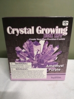 New Toysmith Amethyst Purple Crystal Growing Kit - for ages 10+