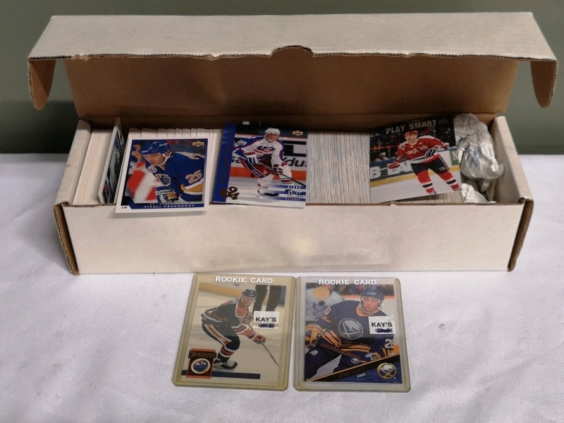 1993-94 Upper Deck Series 2 Hockey Trading Cards Complete Set + 1991-92 Pro Set 2 Hockey Randoms + 2x Rookie Cards