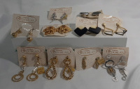 10 Pair of D'Orlan Clip on Earrings