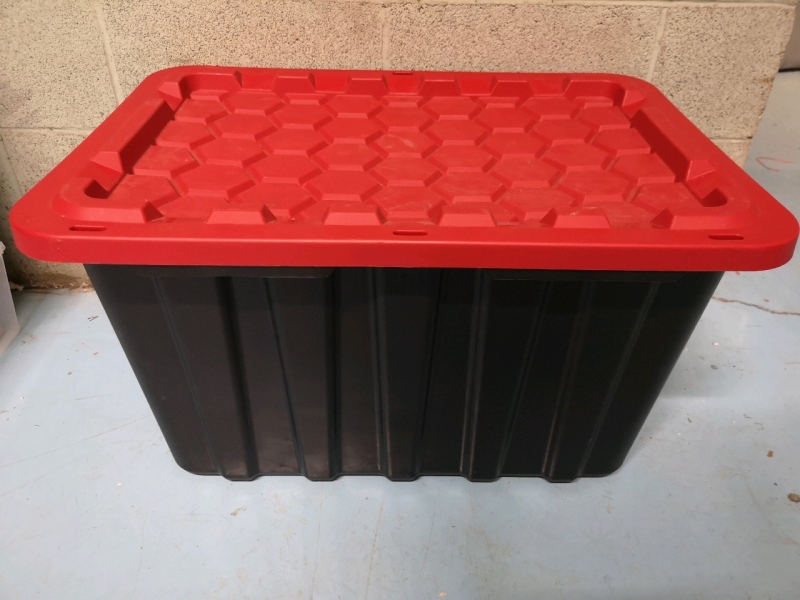 Heavy Duty Storage Tote - 28.5"Lx19.5"Wx16"H