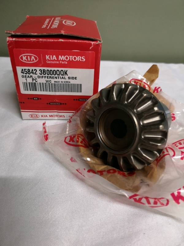 As New KIA Motors Gear-Differential Side - 45842 3B000QQK