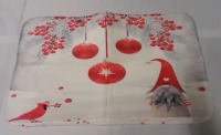 As New 29" X 18" Christmas Gnome Mat