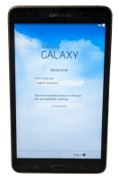 Samsung Galaxy 7" Tablet SM-T230NU 8GB Restored to Factory Settings