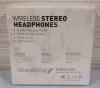 New - Hi-Res Audio Wireless Stereo Headphone Earbuds , Black . Sealed - 2