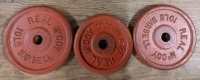 3 Real McCoy Dumbbell Weights *see description* pre owned