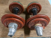 Vintage 2 McCoy Hand Weights Pre Owned