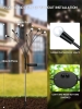 As New Outdoor Solar Firefly Lights. 6 Lights with Stakes Stock photos used - 2