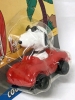 Vintage Peanuts SNOOPY as JOE COOL Controllable Car Air Freshener "Cool Fine Fragrance" Made in England 2.5" Tall - 3