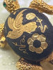 Lovely 24K Etched DAMASCENE Turtle Brooch David Grau - 5