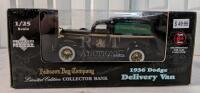 New 1936 Dodge Delivery Van Diecast Metal Collector Bank