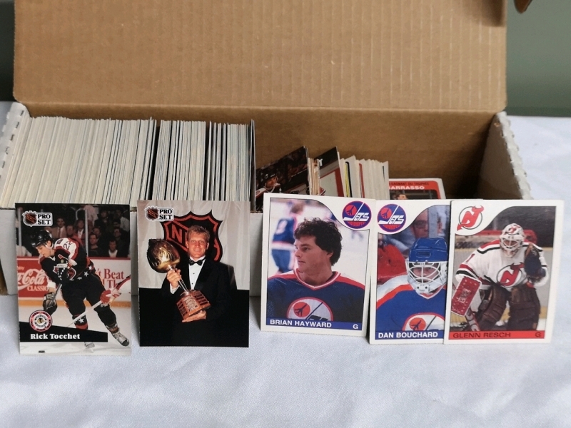 1986-88 O Pee Chee Hockey Randoms & 1991-92 Pro Set 1 Hockey Trading Cards Complete Set