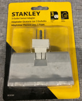 New Stanley 3 Outlet Swivel Adapter