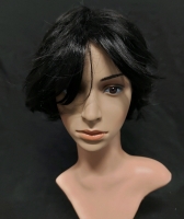 Dude Black Wig And Hairnet