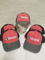Lot of 5 New KALMAR branded ball caps one size fits all