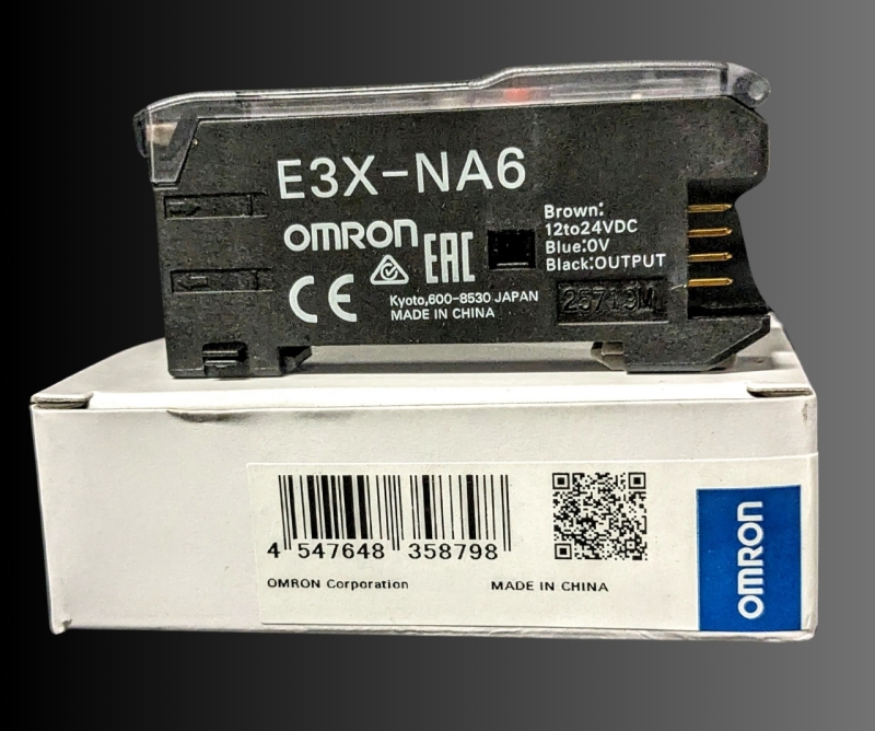 New OMRON Photoelectric Sensor CON READY NPN GEN PU Model: E3X-NA