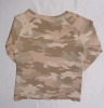 New Size S Camo Zipped Sided Fleece Lined Sweatshirt - 2