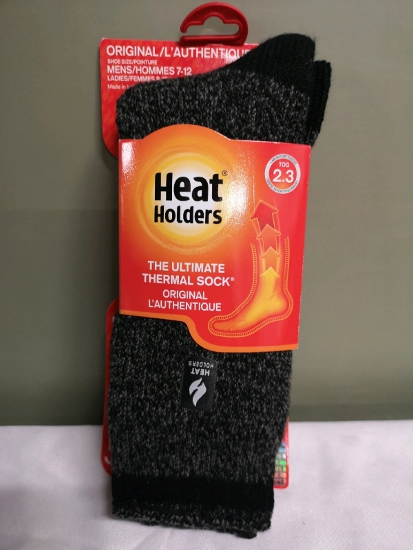 New Heat Holders Thermal Socks - Men's 7-12 & Women's 8-13