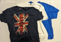 3 Men's 2XL Graphic T-Shirts incl Beatles