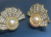 BUTLER Vintage Signed Rhinestone Earrings Hollywood Style - 3