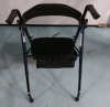 New OasisSpace Walker With Wheels And Basket Under Chair - 3