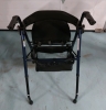 New OasisSpace Walker With Wheels And Basket Under Chair - 4