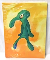 New BOLD & BRASH Squidward SpongeBob SquarePants Stretched Canvas Print | 11.8" x 15.75"