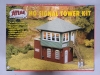 Atlas Model Railroad Co. HO Scale Signal Tower Kit , Model # 704 . Some Assembly Required