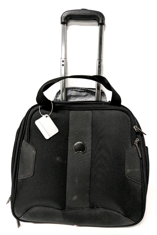 Delsey Rolling Laptop Case / Carry-On Luggage 8" x 15" x 14"