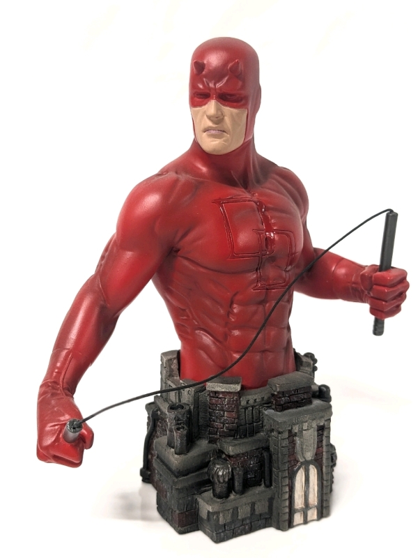 MARVEL Universe | Limited Edition (1467/7500) | DAREDEVIL 6.5" Resin Bust | With Original Box and Certificate of Authenticity