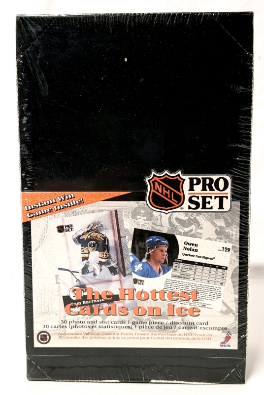 Vintage 1991 | NHL Pro Set The Hottest Cards on Ice | Factory Sealed Vendor Box