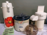 Kitchen Lot - Rival Crock-Pot + Air Pot + Sunbeam Osker - Working