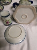 Vintage Beautiful Chocolate Pot with Cups and Saucers - Hand Painted - 5