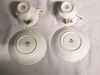 2 Vintage Royal Albert Teacups and Saucers - Trillium & Roses Pattern - 4