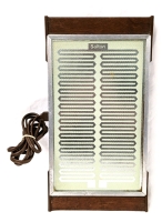 Mid Century Modern Vintage Salton Hotray 200 Watt Automatic Food Warmer Model H-910 Series P | 7.75" x 14.74" x 1.5"