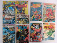 DC Comic Lot : Batman , Superman , Wonder Women , JLA , G.I Combat . 15 Comics