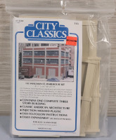 City Classics HO Scale Warehoue Kit , 1:87 Scale