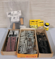 HO Scale Railroad Scenery Model Kits & Accessories , Open Box . Cannot Confirm if Complete or not