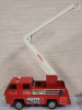 Vintage TONKA Snorkel Unit Firetruck . Missing 1 Red Light & Basket Broken Off - 4