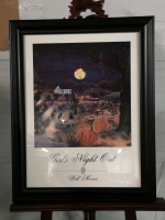 Framed Girls Night Out Poster by Will Moses - Signed