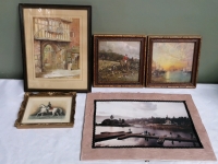 Vintage Framed Prints & Photo