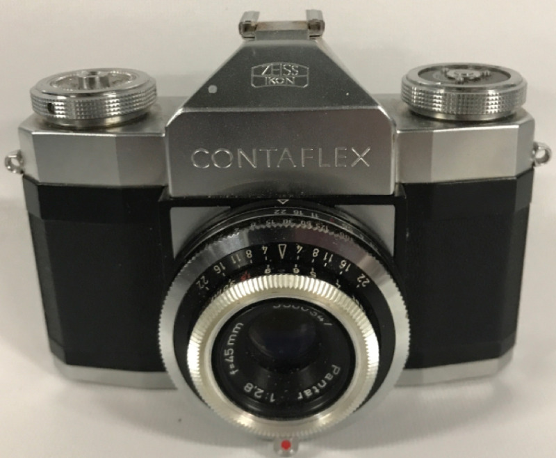 Vintage Zeiss Ikon Contaflex I Camera With Case