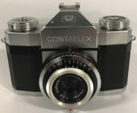 Vintage Zeiss Ikon Contaflex I Camera With Case