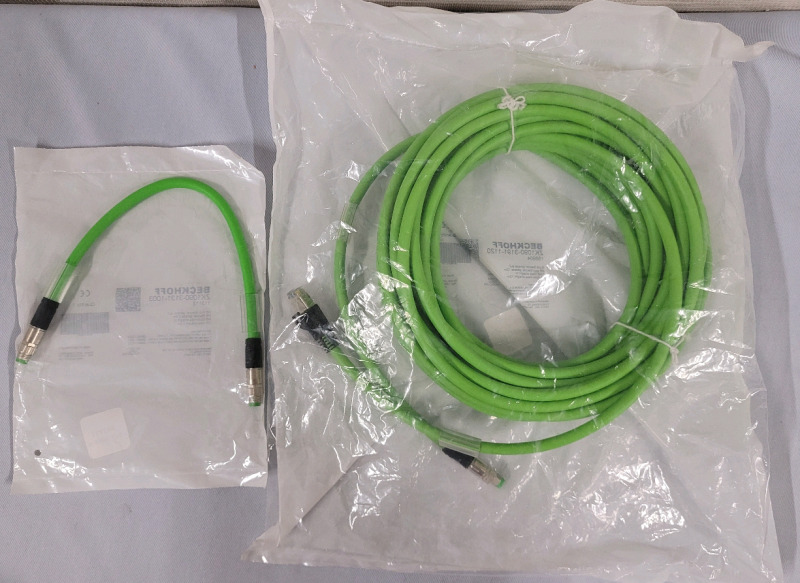 New - Beckhoff ZK1090 -3191-1120 EtherCAT cable, PUR, AWG22, drag-chain suitable