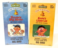 Vintage Sealed 1992 | SESAME STREET Start-to-Read VHS : Ernie's Big Mess & Ernie's Little Lie