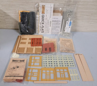 HO Scale Railroad Scenery Model Kits & Accessories . Cannot Confirm if Complete or not