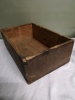 Vintage Wooden Box - 18"L x 11.75"W x 6.25"H + Cooler Jugs - 3