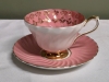 Vintage Aynsley Teacup & Saucer - Pink - 2